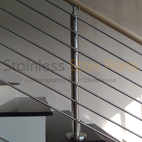 E001 Stainless Steel Stair Handrail Tube 1-5/8 (42.4mm) - Stainless Stair  Parts – Stainless Stair Parts®